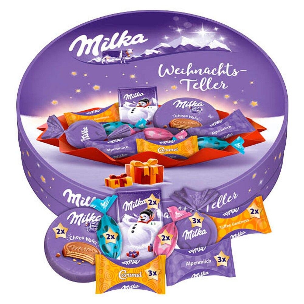 Milka Weihnachtsteller 202g