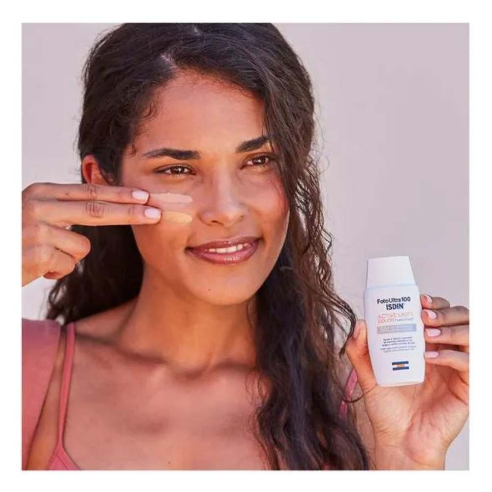 ISDIN Sonnenschutzcreme Fotoultra Active Unify Color LSF 50+ – Bild 4