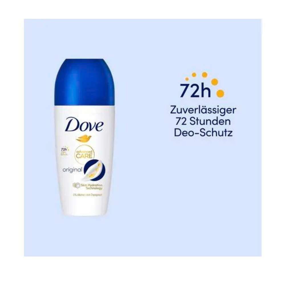 Dove Antitranspirant Deo Roll-on Advanced Care Original – Bild 6