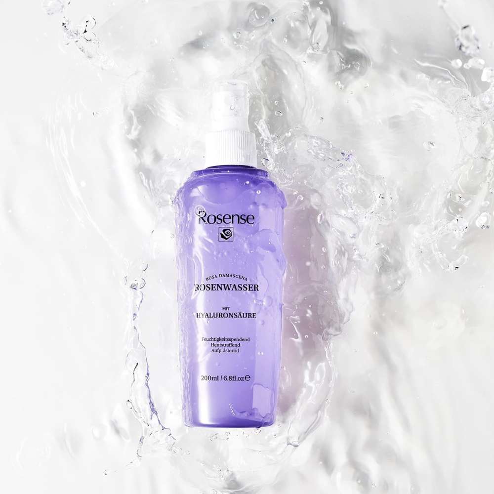 Rosense Rosenwasser mit Hyaluronsäure, 200 ml – Bild 2