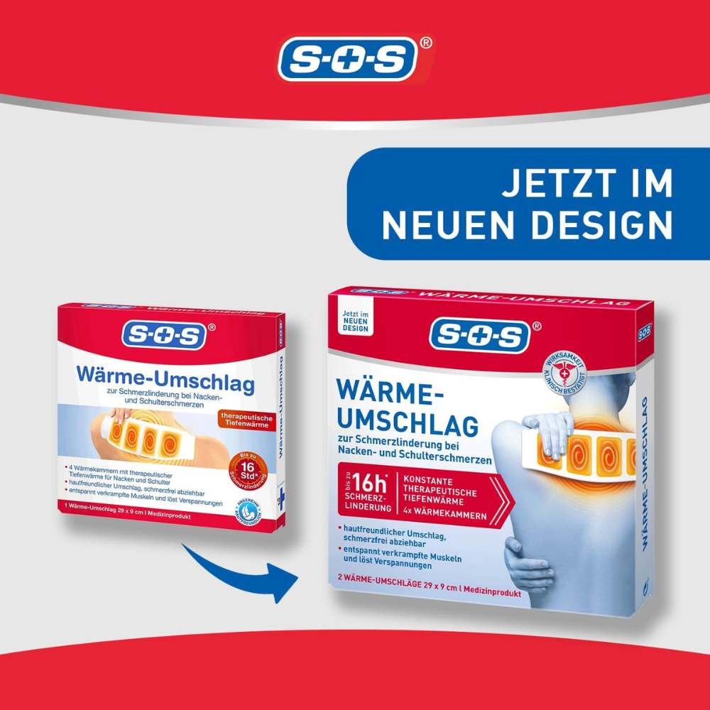 SOS Wärme-Umschlag 2x - SAB1000
